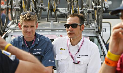 TOK EPO: Rolf Aldag (t.v) og Erik Zabel har begge innr�mmet � ha brukt doping mens de var aktike. Foto: Arnt E. Folvik/Dagbladet