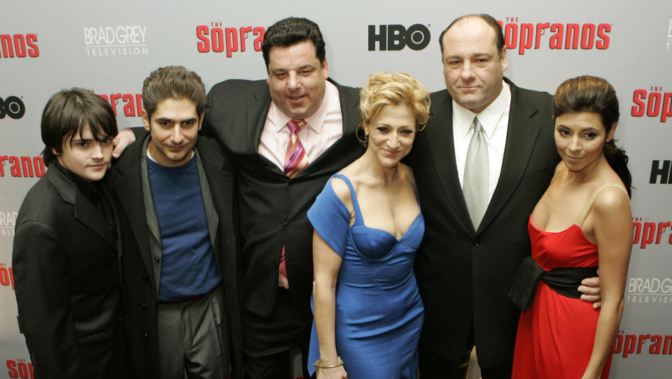 KOMMER TILBAKE P� FILM: Om alt g�r som det skal, kan det bli et gjensyn med �Sopranos�-gjengen p� det store lerretet. Foto: AP Photo/Stuart Ramson