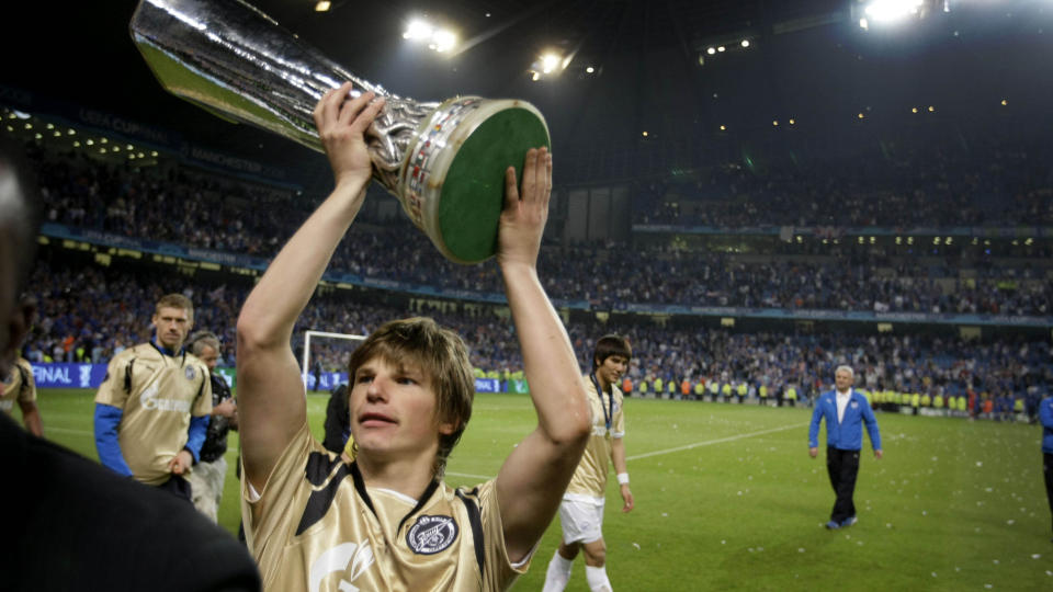 VANT I FJOR: Andrej Asrjavins Zenit St. Petersburg slo Glasgow Rangers i Uefa-cupfinalen i fjor. Foto: AP
