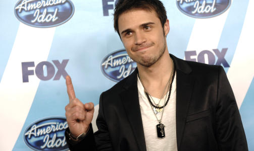 NUMMER �N: Kris Allen er USAs nye Idol. Foto: AP Photo/Chris Pizzello/Scanpix