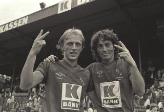 LENGE SIDEN SIST: P�l Jacobsen og Erik Foss scoret to m�l hver forrige gang V�lerenga slo Lyn. Det skjedde 29. juli 1981. 
Foto: Vidar Knai / SCANPIX