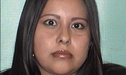 TATT: Torsdag, nesten en uke etter at likfunnet, ble Tiffany Toribio (23) arrestert og tiltalt for drapet p� sin egen s�nn. Foto: SCANPIX/AP Photo/Albuquerque Police Department
