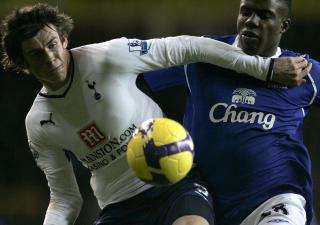 VINNER ALDRI: Gareth Bale har v�rt i Tottenham i to sesonger. Han st�r fortsatt uten seier i Premier League. Foto: AP