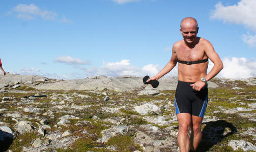 AKTIV: Jarle Tr� fotografert p� Gr�sida ved Voss i august i fjor. Foto: HORDALAND GEIR GETLE