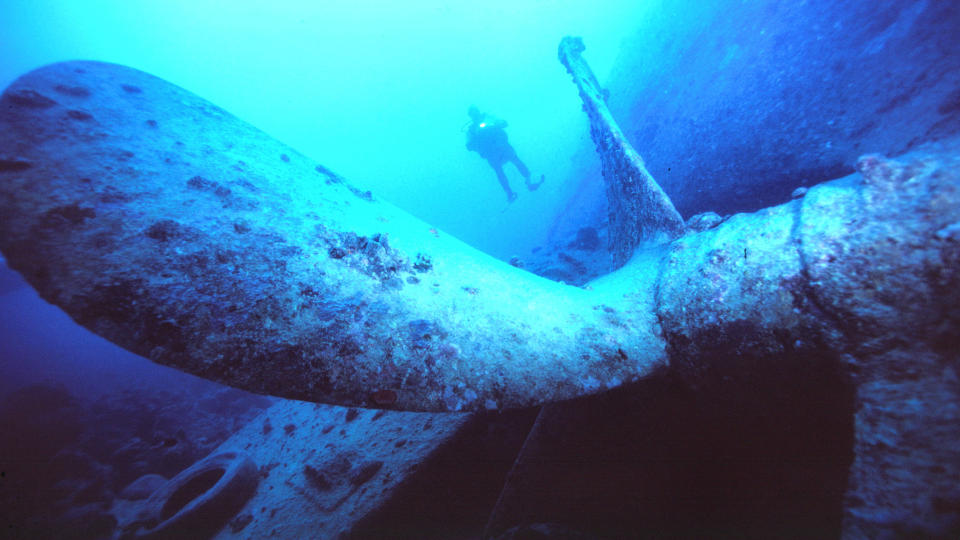 VERDENS FLOTTESTE VRAKDYKK? Det mener iallfall mange dykkere. �Thistlegorm� er et britisk frakteskip som ble senket i R�dehavet under andre verdenskrig.
