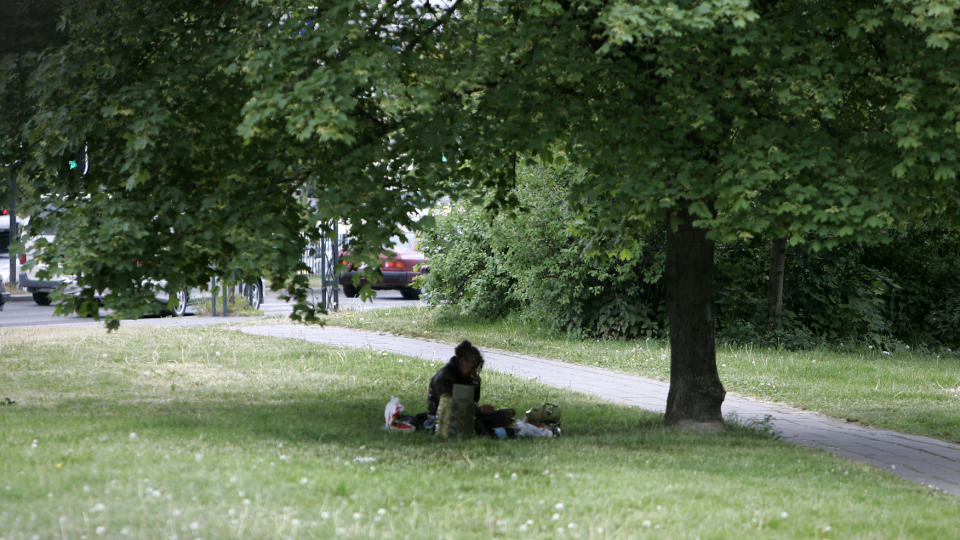 BOSTEDSL�S: Ny rapport viser at stadig flere blir bostedsl�se. Illustrasjonsfoto: Heiko Junge / SCANPIX