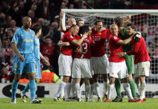 NEDTUR MOT UNITED: Barcelona tapte for Manchester United i Champions League-semifinalen forrige sesong. Foto: AP