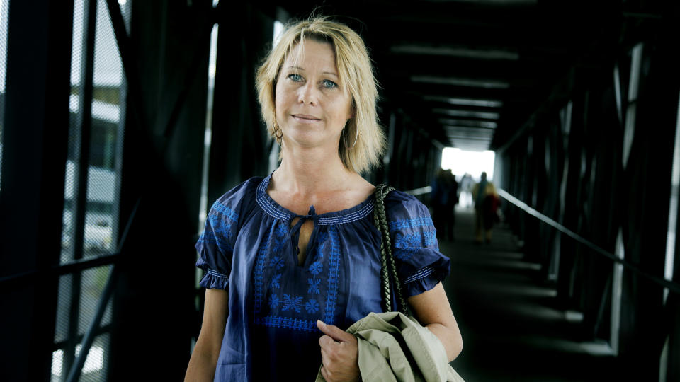 VIL TALE BARNAS SAK: Barnepleier Trine Pettersen �nsker � beskytte barn som er vitne til vold i hjemmet, og mener man m� t�rre � diskutere fars samv�rsrett. I dag m�ter hun jusitsiministeren for � diskutere saken. Foto: Jacques Hvistendahl