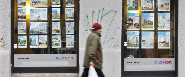 Boligprisene ned 1,1 prosent i desember
