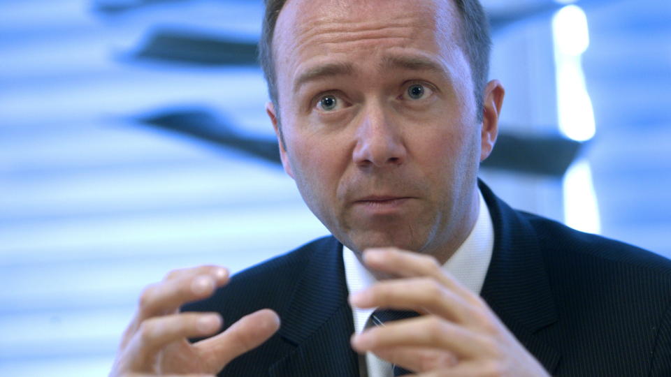 Kulturminister Trond Giske er misforn�yd med arbeidet som er gjort for � f� til en filmfestival p� Hurtigruten.
Foto: Morten Holm / SCANPIX.