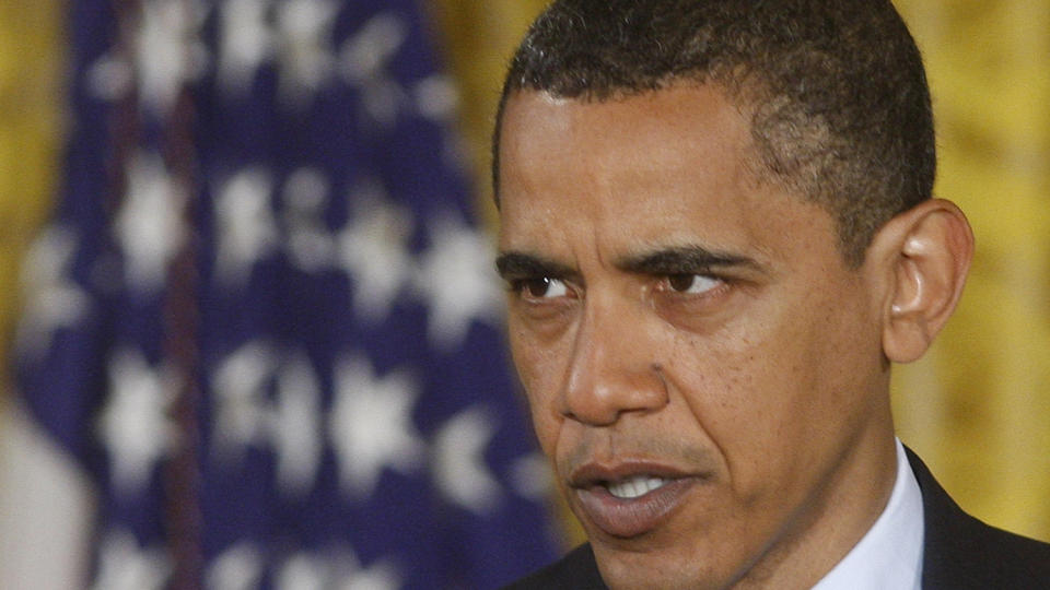 TAR GREP: Barack Obama skal cyber-trusselen til pers. Foto: AP Photo/Ron Edmonds/Scanpix