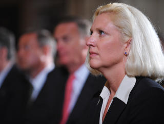 LYDH�R: Melissa Hathaway, som st�r bak den 60 dager lange evalueringen av USAs nettsikkerhet. Foto: AFP PHOTO/Mandel NGAN/Scanpix
