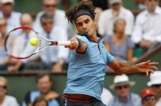 NESTE MOTSTANDER: Fem ganger Wimbledon-mester Robin Federer er neste motstander for S�derling. Foto: Bogdan Cristel / REUTERS.