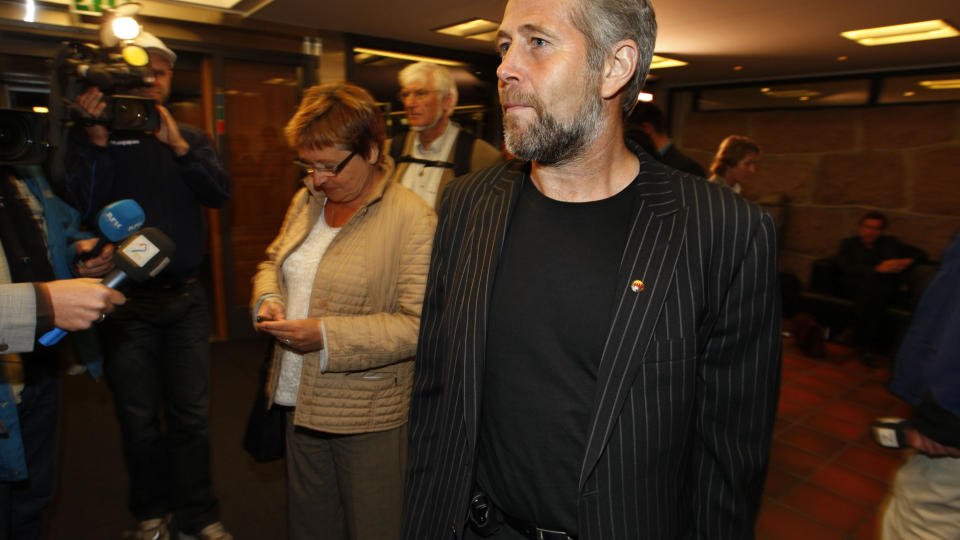 REGJERINGEN GA ETTER: Forhandlingslederne i Unio kommune og Unio stat, Helga Hjetland og Arne Johannessen, fikk gjennomslag for � videref�re dagens bruttoordning for tjenestepensjonen. Foto: 
Foto: Erlend Aas / SCANPIX