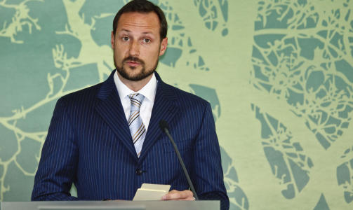  KLIMAENGASJET: Kronprins Haakon har akkurat v�rt p� studietur til Gr�nland. Foto: SCANPIX.