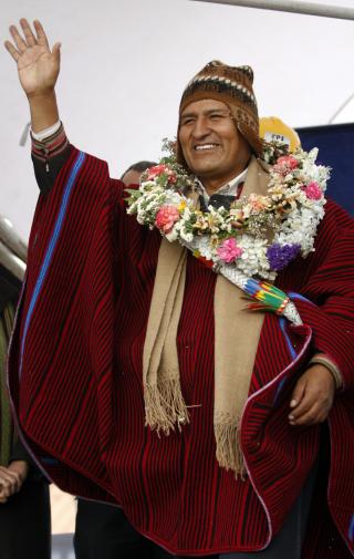 - KVINNEFIENDTLIG: Bolivias president Evo Morales har sine r�tter i en progressiv bevegelse, men han har ingen forst�else for kvinnesp�rsm�l, mener Galindo. - Det hender til og med at han drar kvinnefiendtlige vitser offentlig, sier hun.Foto: SCANPIX