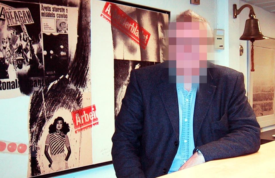 FUNNET D�D: Sosiologiprofessoren (58) ble funnet d�d sammen med sin 40-�rige kinesiske kone. De to d�de av gift, men omstendighetene er ikke brakt p� det rene. Her er professoren avbildet p� et kurs ved Institutt for Journalistikk i Fredrikstad. Foto: VIDAR KNAI/SCANPIX