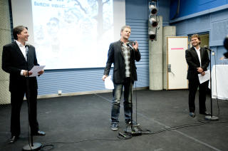 PARODIERTE STATSMINISTRE: I kjent stil. Foto: Thomas Rasmus Skaug