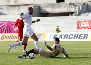 �N SJANSE: John Carew brente den muligheten som b�d seg i Skopje. Mot Nederland �nsker han flere sjanser til Norge. 
Foto: Erlend Aas / SCANPIX