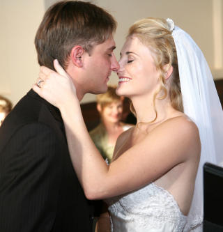 EKTEFOLK: 3. mai 2007 giftet Mark og Nina seg.