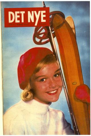 F�RSTE NUMMER: Det Nye kom ut f�rste gang i 1957. Bladet hadde allerede fra starten sp�rrespalte om samliv forfattet av den ukjente Beate.  Foto: Det Nye