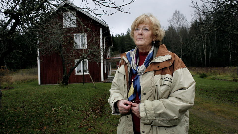 LETTE:T Tiiu Thor�n (65), som var samboer med drapsofferet, er lettet over dommen. Foto: Henning Lilleg�rd