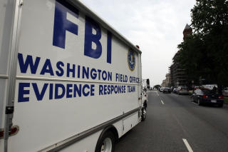 BISTAND FRA FBI: Det f�derale politiet ankommer Washington. Foto: AP Photo/Alex Brandon/Scanpix