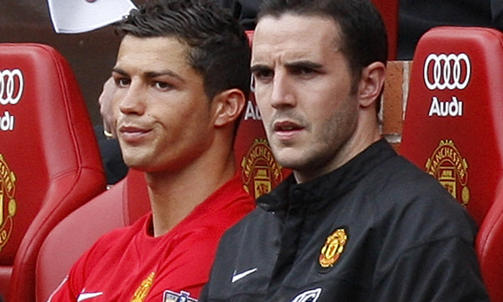 GEIP: Ronaldo protestert �penlyst da han ble byttet ut mot City. Foto: AP/Paul Thomas
