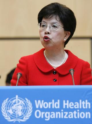 INFORMERTE I KVELD: Direkt�r i Verdens Helseorganisasjon, Margaret Chan. Foto: REUTERS