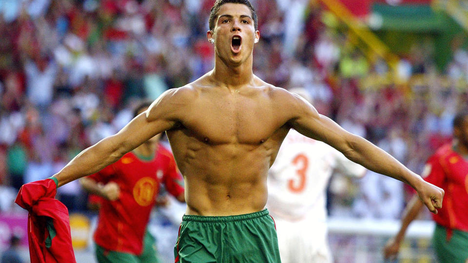 P� FERIE I USA: Cristiano Ronaldo har gitt sitt f�rste intervju etter Reals rekordbud for United-stjernen. Foto: AFP/Francois Guillot