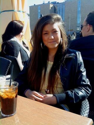 DREPT: 15 �r gamle Therese Johansson Rojo. Foto: Privat.