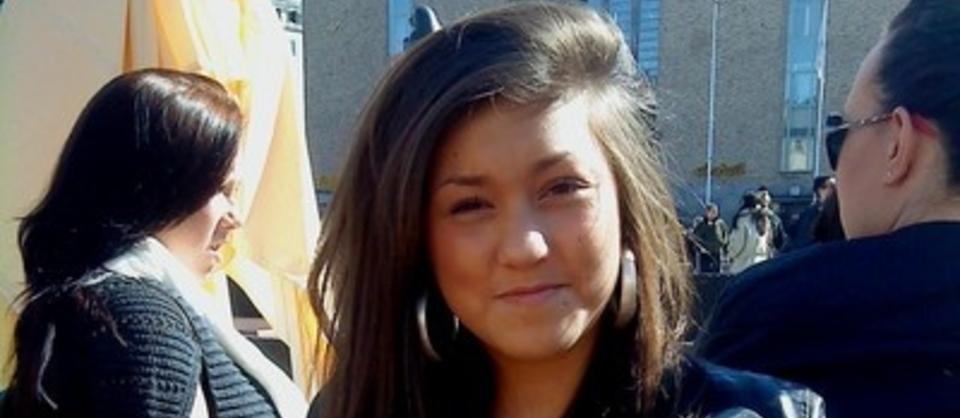 DREPT:  I g�r skulle 15 �r gamle Therese Johansson Rojo sluttet i niende klasse. Forrige l�rdag ble hun drept i et skogholt i Stureby, s�r for Stockholm. Foto: Privat.