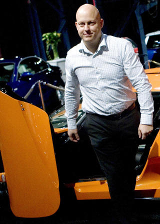 DIREKT�R: Christian Koenigsegg. Foto: Scanpix