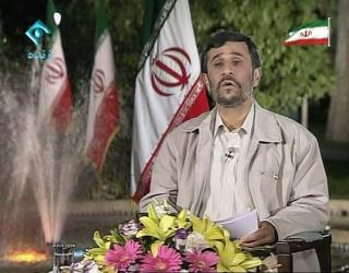 NEKTER FOR VALGFUSK: President Ahmadinejad hevder valget gikk riktig for seg. Foto: SCANPIX/AP Photo / IRIB 1 TV NEKTER FOR VALGFUSK: President Ahmadinejad hevder valget gikk riktig for seg. Foto: SCANPIX/AP Photo / IRIB 1 TV