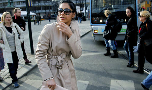 Hjemme: Ayesha er vokst opp p� Gr�nerl�kka og elsker Oslo selv om hun farter verden rundt.