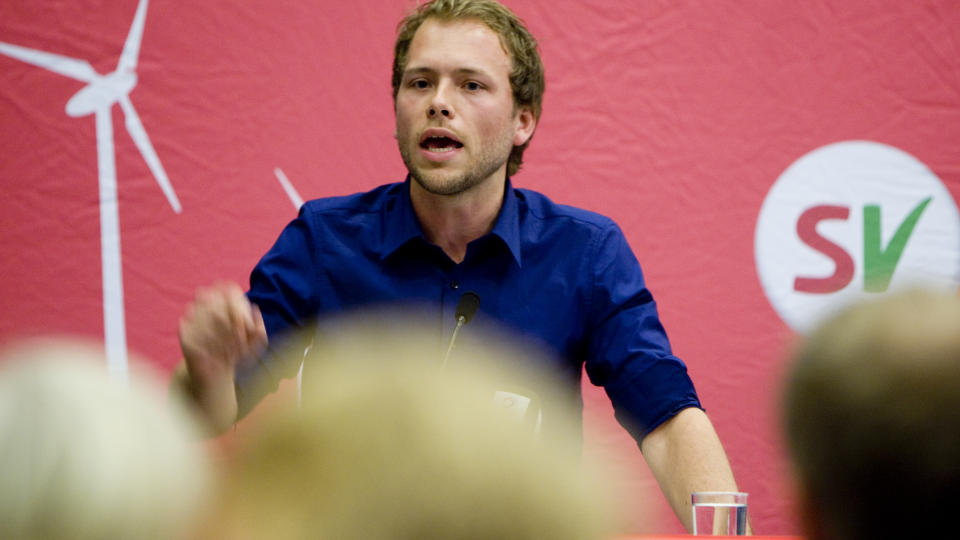 VARSLER T�FFERE LINJE: Audun Lysbakken vil ha slutt p� velgerflukten til Arbeiderpartiet. Foto: Heiko Junge / SCANPIX