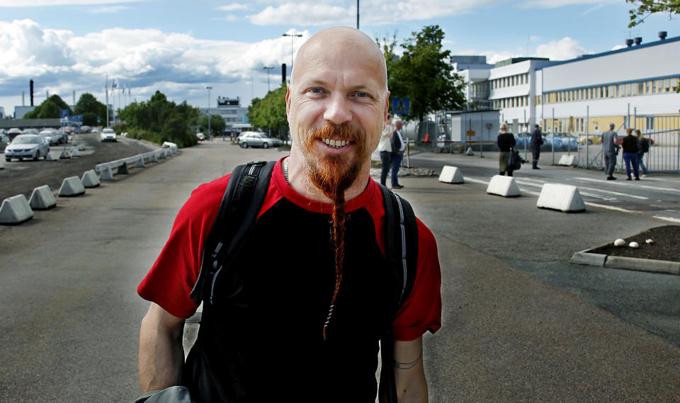 INGEN ANDRE PLANER: Dersom jobben hos Saab g�r fl�yten vet ikke Kjell hva han vil gj�re. Han satser p� en framtid p� Trollh�ttan. Foto: Jacques Hvistendahl/Dagbladet