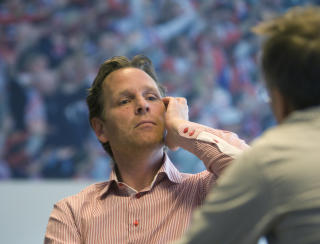IKKE I STYREM�TE: - Nei, vi har ikke hatt styrem�te, skriver Langerud i en SMS til Dagbladet.
Foto: Morten Holm / SCANPIX .