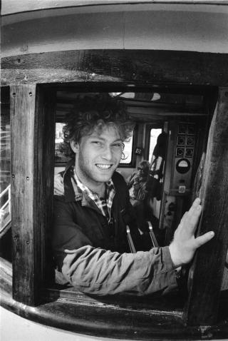  DEN GANG DA: Slik s� Frederic Hauge p� den tiden da han er beskyldt for � ha hogget opp t�nner. Foto: Odd Wentzel.