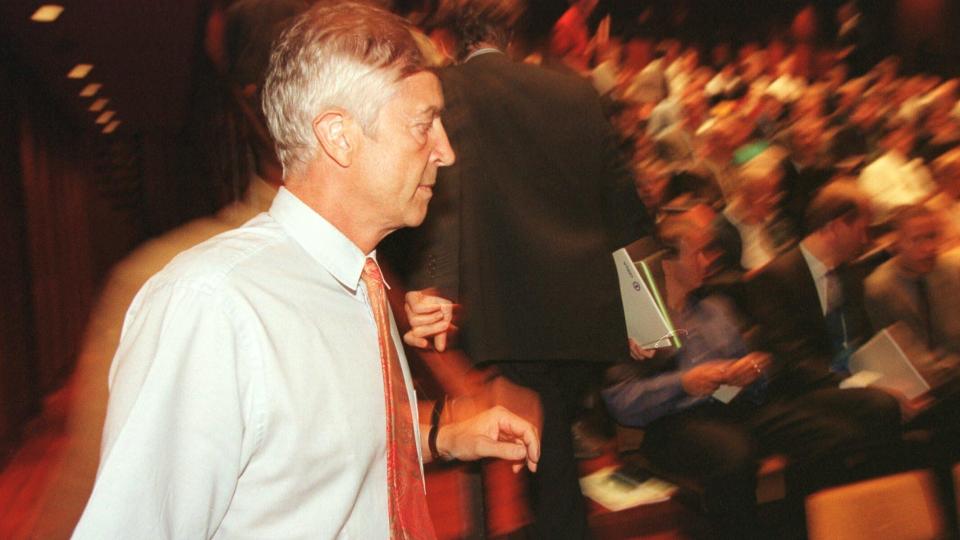 FIKK R�D: Dagblad-eier Jens P. Heyerdahl ble p� g�rsdagens generalforsamling i eierkonsernet Berner Gruppen anmodet om � trekke seg som styreleder.
Scan-Foto: Lars Aamodt