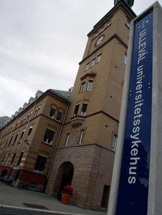 L� HER: Ullev�l universitetssykehus. 
Foto: Morten Holm / SCANPIX