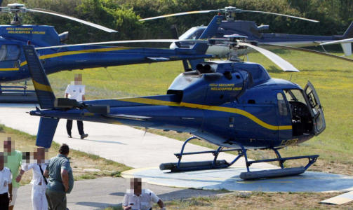 SAMME TYPE:  Det var et helikopter av  typen 3552 Ecureul AS selskapet Azur brukte på den fatale turen lørdag kveld. Arkivfoto: AFP/SCANPIX.