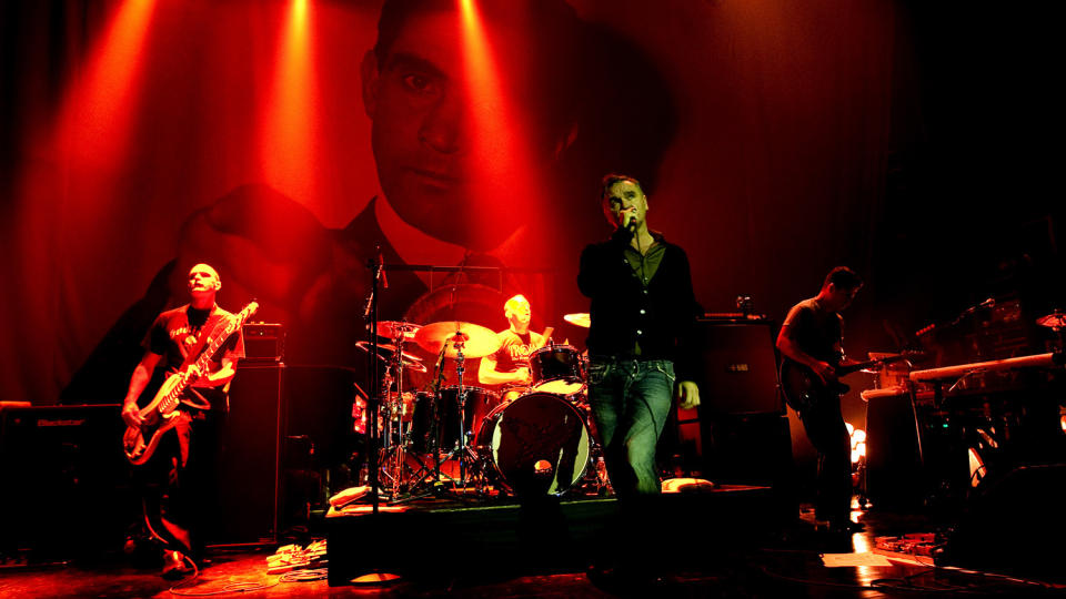 SMITHS I KOFFERTEN: Morrissey dro med gamle slagere og nye, forglemmelige l�ter. Foto: Henning Lilleg�rd
