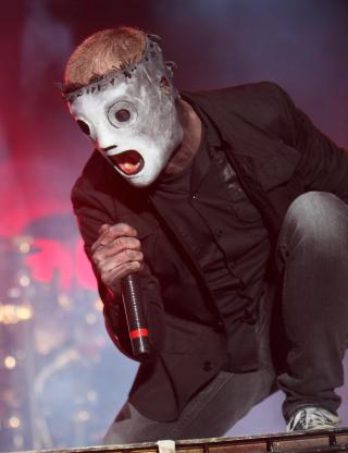 FAN: Slipknots Corey Taylor. Foto: SCANPIX