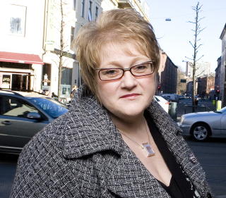 D�RLIG D�MMEKRAFT Venstres Trine Skei Grande er ikke i tvil: Hanssen kan ikke bruke helseministerens hotline for � hjelpe sin egen familie. Foto: Sigurd Fandango