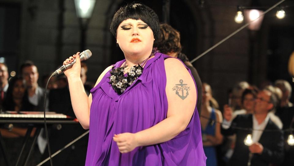 GOSSIP: Ved frontfigur Beth Ditto. Foto: Stella Pictures