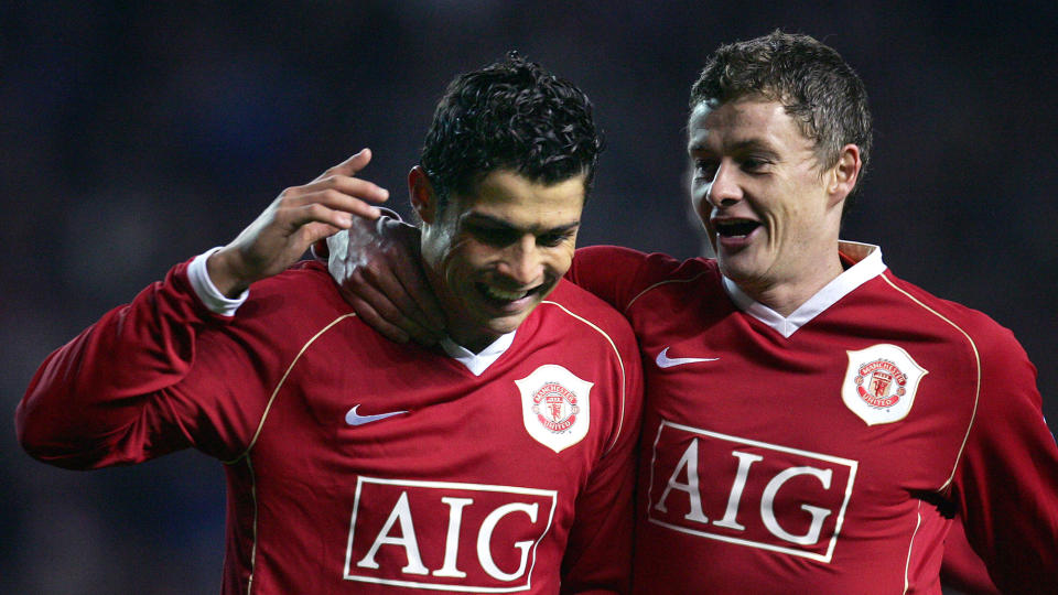 GOD HANDEL: Ole Gunnar Solskj�r mener Manchester United kommer godt ut av det n�rt forest�ende salget av Cristiano Ronaldo.Foto: SCANPIX/AFP PHOTO / PAUL ELLIS