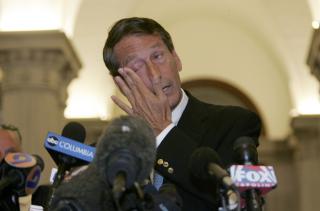 ANGRER: Men det var for sent for guvern�r Sanford. Foto: REUTERS/Erik Campos/The State/Scanpix