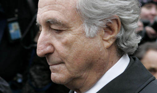 D�MT: Bernie Madoff er d�mt for � ha lurt investeringsvillige mennesker for rundt 430 milliardder norske kroner. (Arkivfoto: AP)
