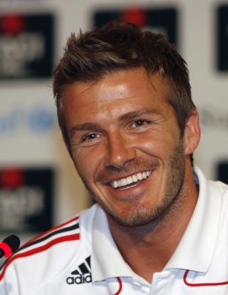 VILLE TIL MILAN: David Beckham fikk viljen sin og ble leid ut til italiensk Serie A i vinter. Foto: EPA/ARMANDO BABANI